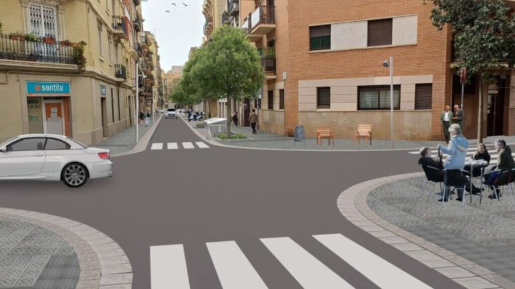 Barcelona ampliarà les voreres del carrer del Vint-i-sis de Gener de 1641, al barri d'Hostafrancs | accessibilitat, carrers, obres