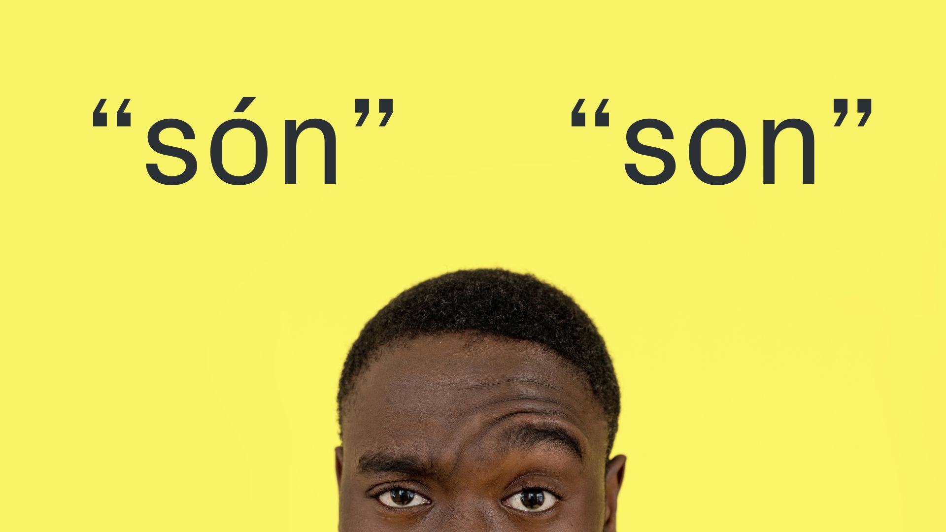 "son" o "són" en català