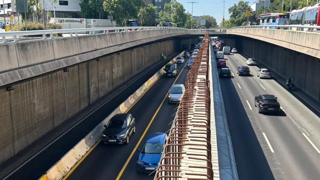 Comencen els talls de trànsit de les obres per cobrir la ronda de Dalt