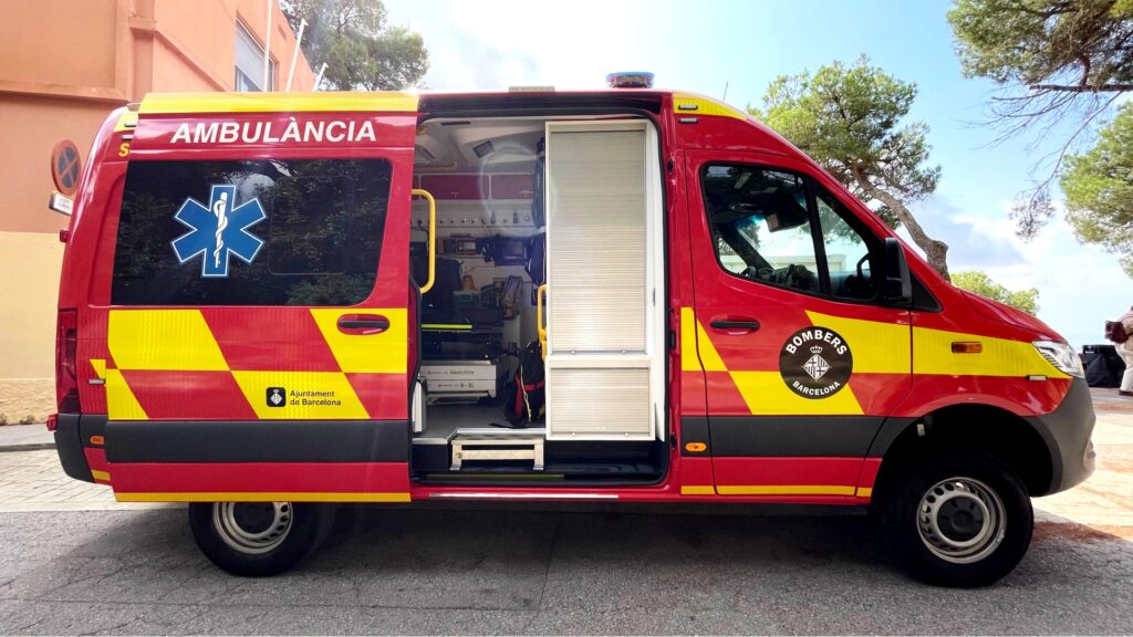ambulancia 4x4 bombers
