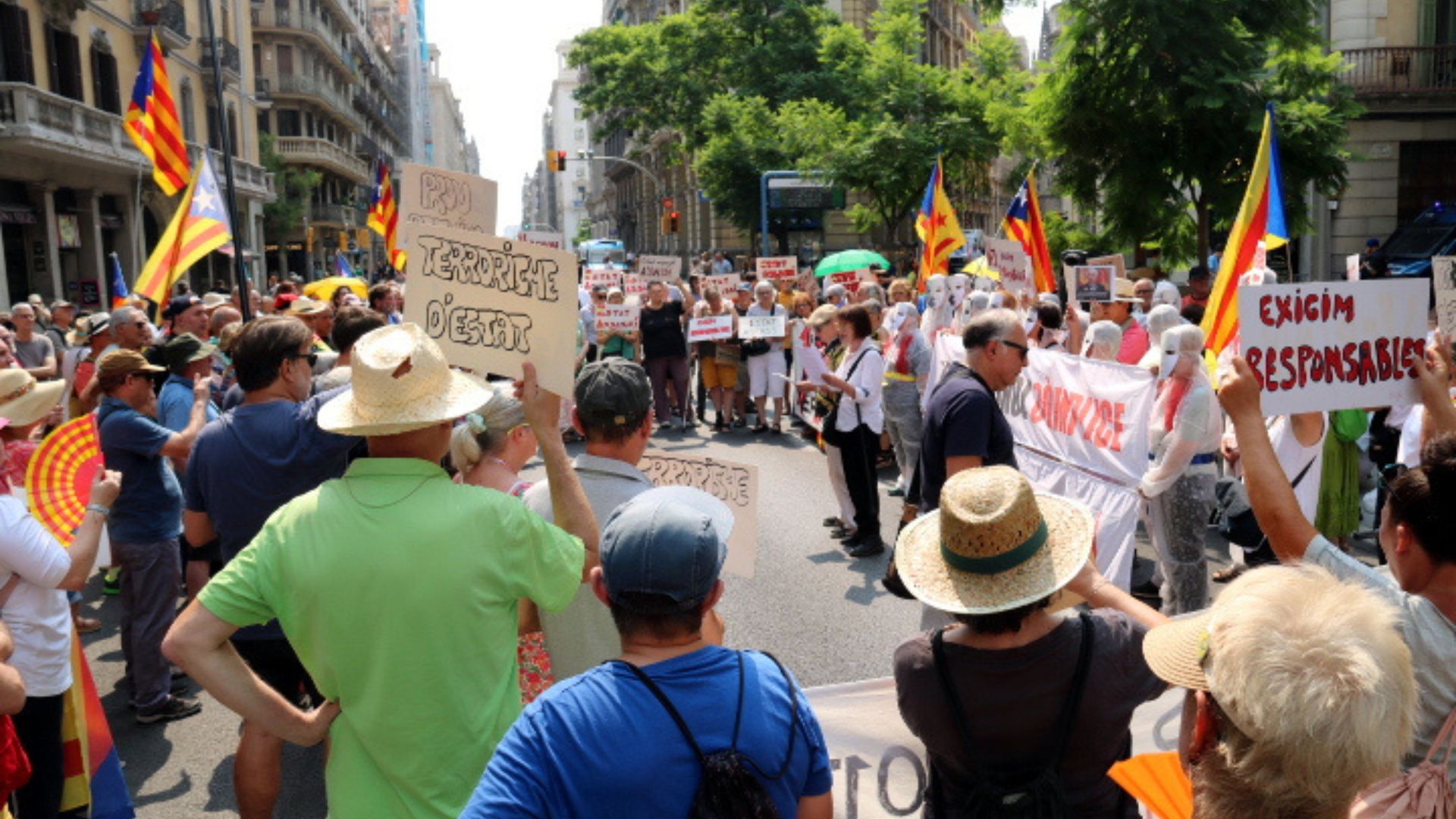 concentracio independentista comissaria via laietana 17-A