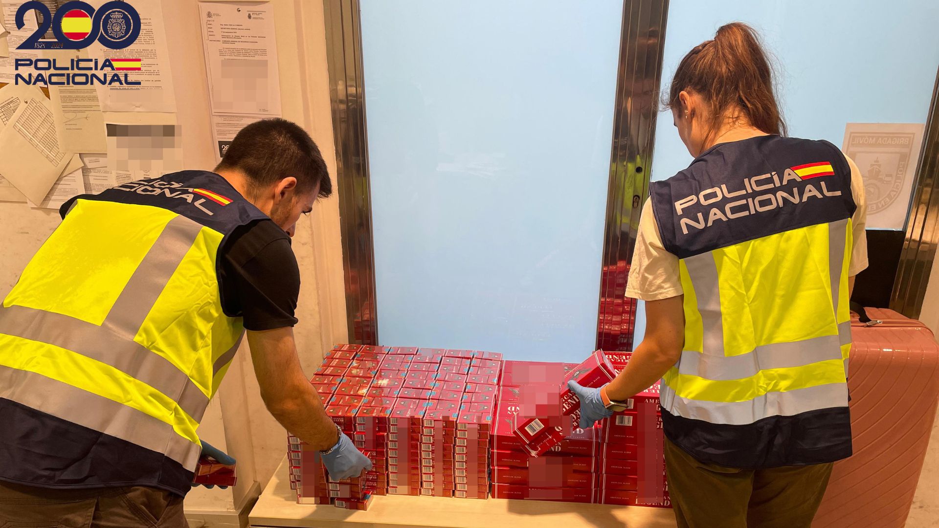 confiscació tabac a un home a estació nord