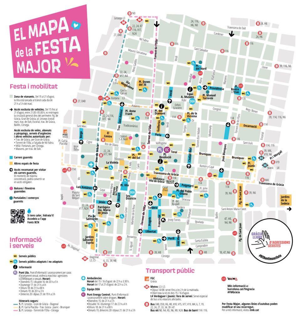 Festes de Gràcia 2025: consulta els temes dels carrers, programa d'activitats i concerts | agenda del cap de setmana, cultura popular, estiu, Festa Major de Gràcia, festes, festes majors