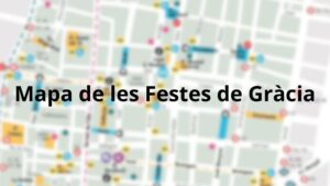 Mapa de les festes de Gràcia 2026: Plànol dels carrers guarnits per no perdre’t res | FOTO