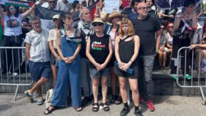 representants món de la cultura flota per Gaza