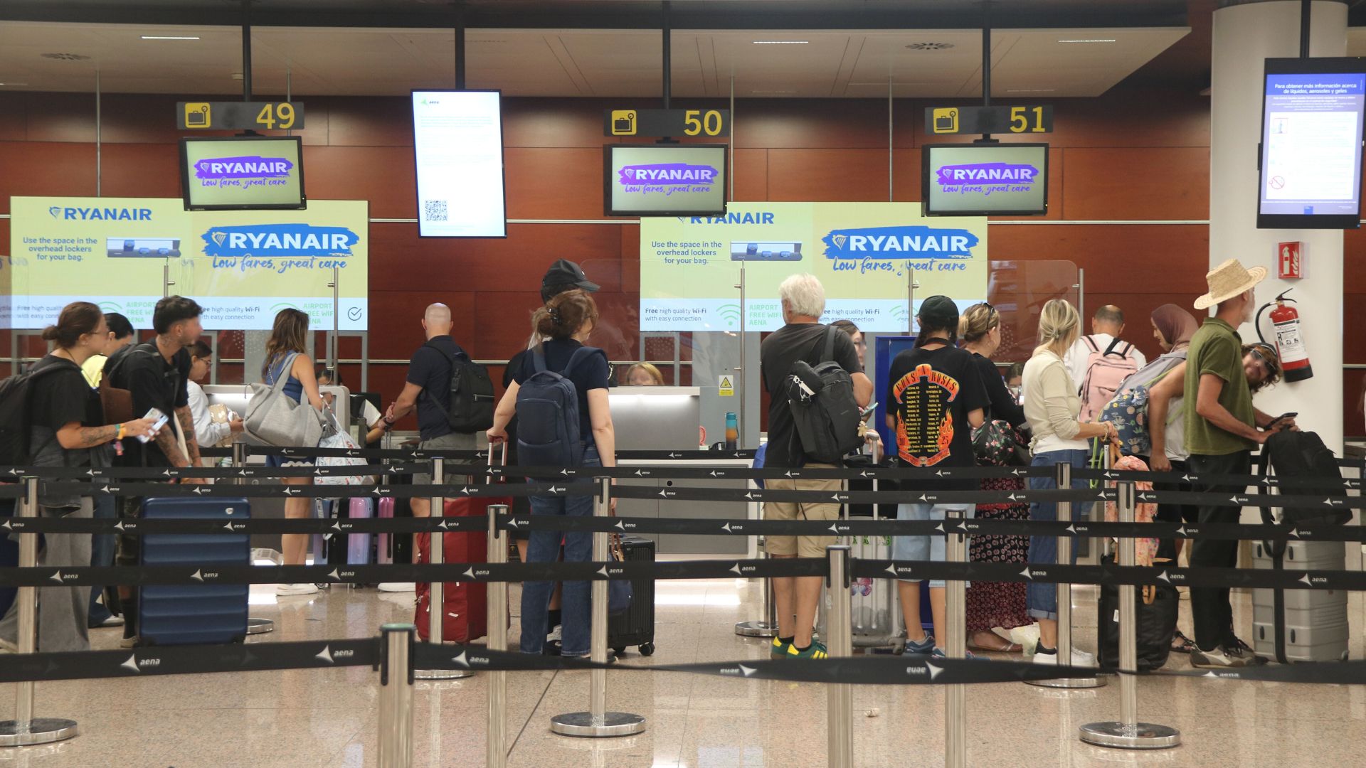Cap incidència a l'aeroport del Prat tot i la nova vaga del personal de terra de Ryanair