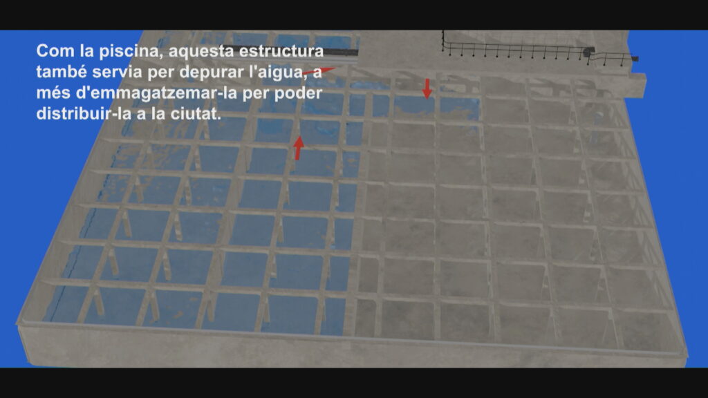 Alumnes de l'Institut Tecnològic de Barcelona il·lustren en 3D el passat de la Casa de l'Aigua | aigua, noves tecnologies, patrimoni