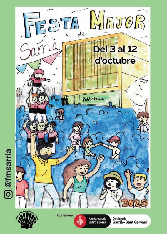 Festa Major de Sarrià 2025: Programa de les festes, dates, concerts i activitats | agenda del cap de setmana, cultura popular, Festa Major de Sarrià, festes majors