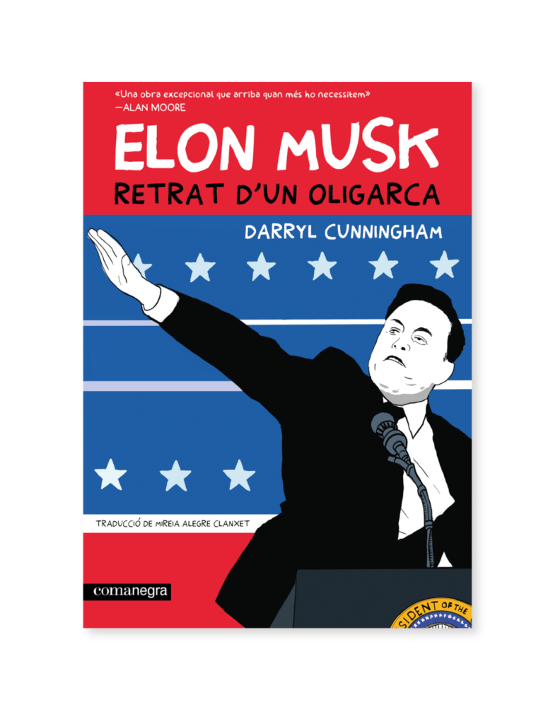 Elon Musk Comanegra comic