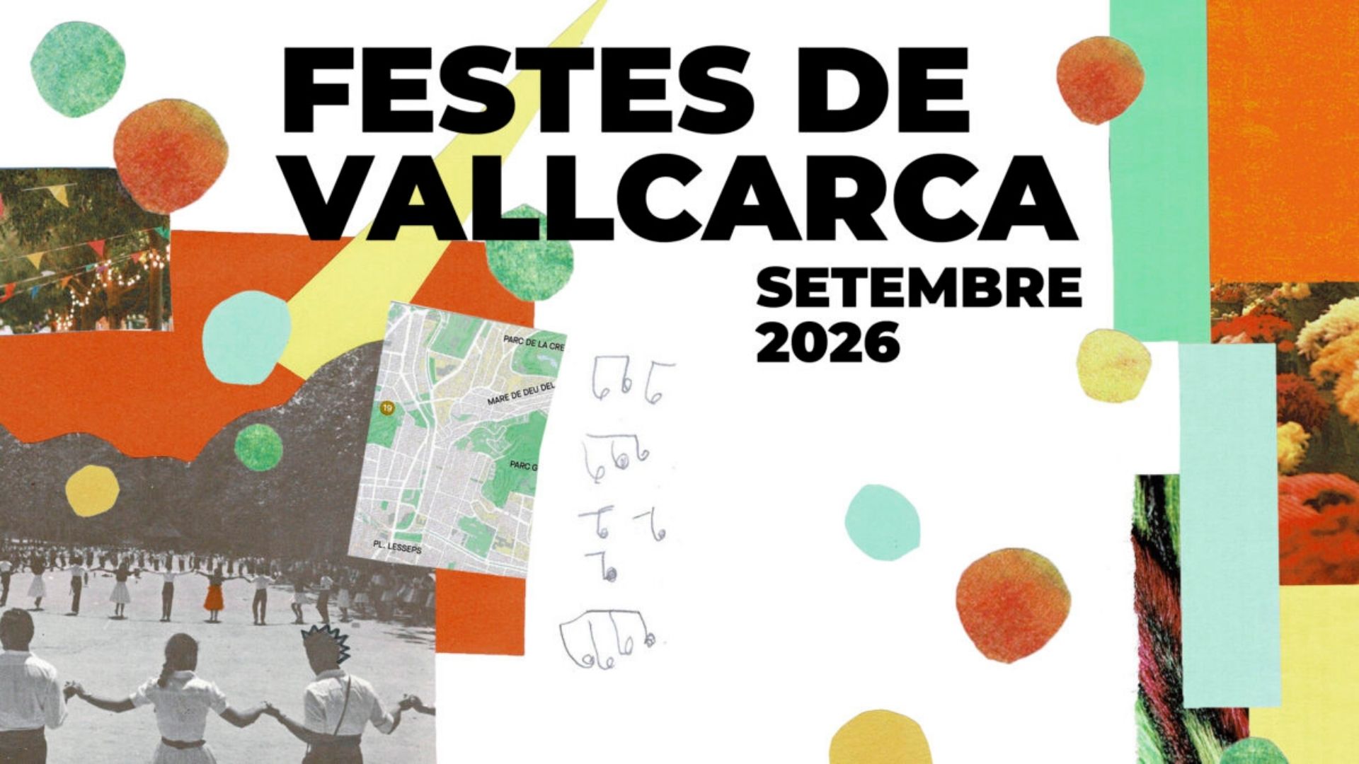 Cartell Festa Major Vallcarca 2026
