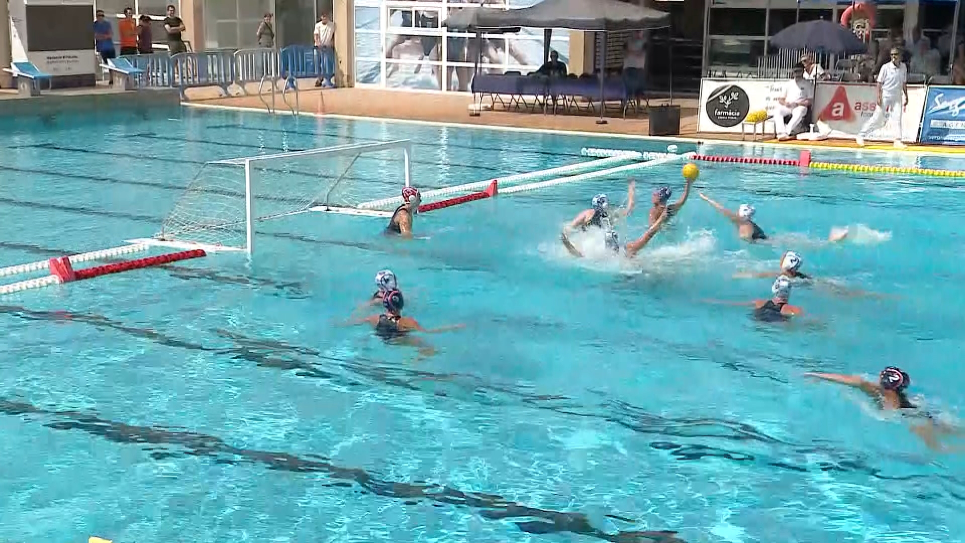 FInal Supercopa femenina waterpolo entre CN Sant Andreu i CN Mataró
