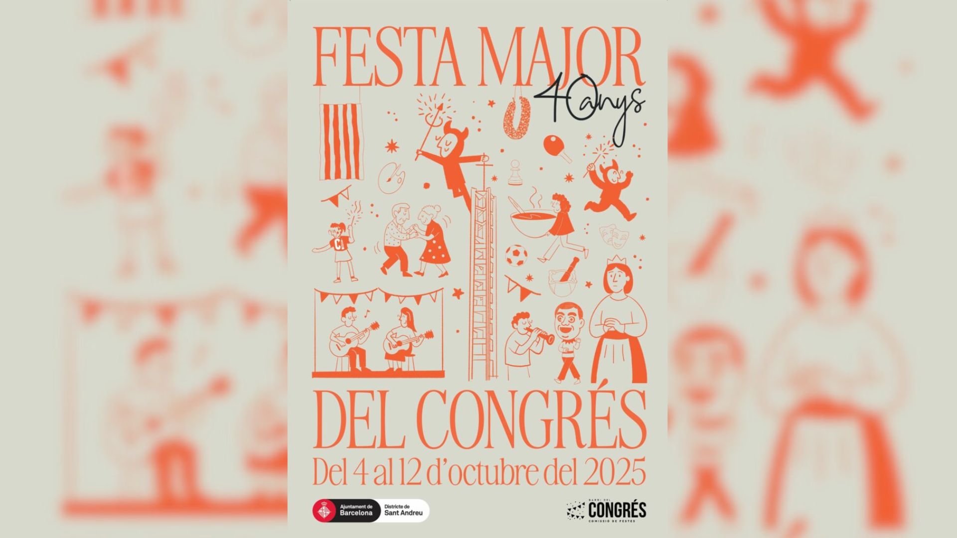 Festa Major del Congrés 2025: Programa de les festes, amb dates i horaris de les activitats | cultura popular, festes majors