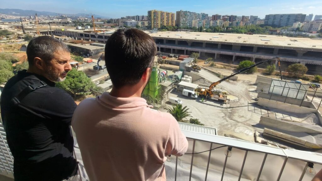 L'Ajuntament demana tancar la segona planta de formigó de la Sagrera per les queixes dels veïns | estació de la Sagrera, obres, queixes veïnals