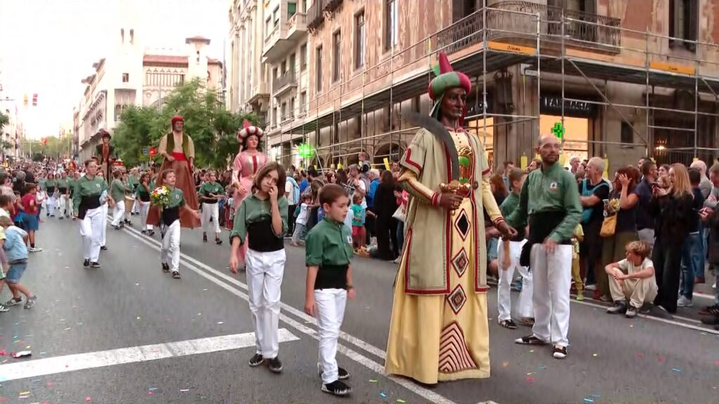 Els gegants i el Parc de l'Estació del Nord, al·licients per a les famílies el 1r dia de Mercè 2025 | cultura popular, festes de la Mercè, festes majors, gegants