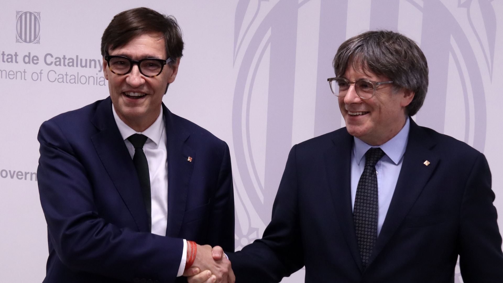 Salvador Illa Carles Puigdemont