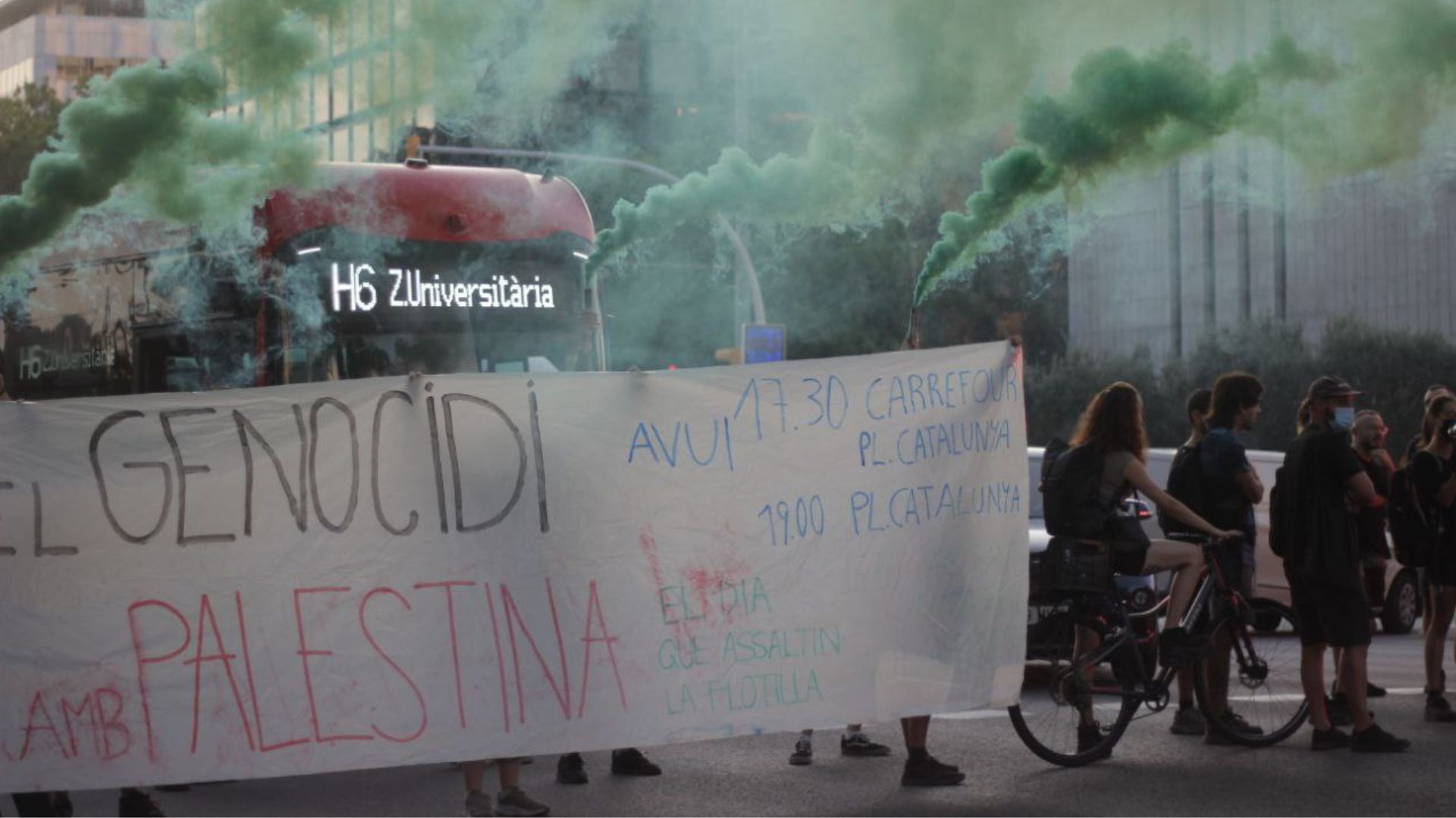 protesta Palestina Diagonal
