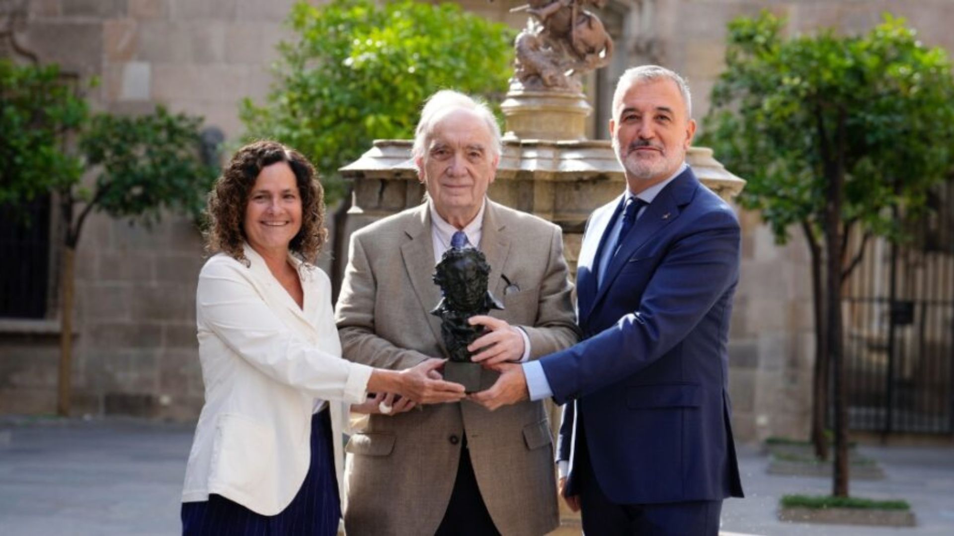 consellera Cultura, alcalde de Barcelona i president Acadèmia Cinema