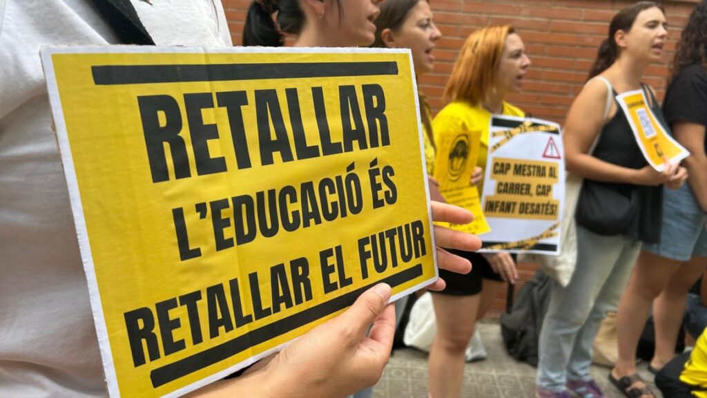 Acusen l'IMEB d'incomplir l'acord en el conflicte amb les mestres de les bressol | curs escolar, escoles bressol, protesta laboral, sindicats