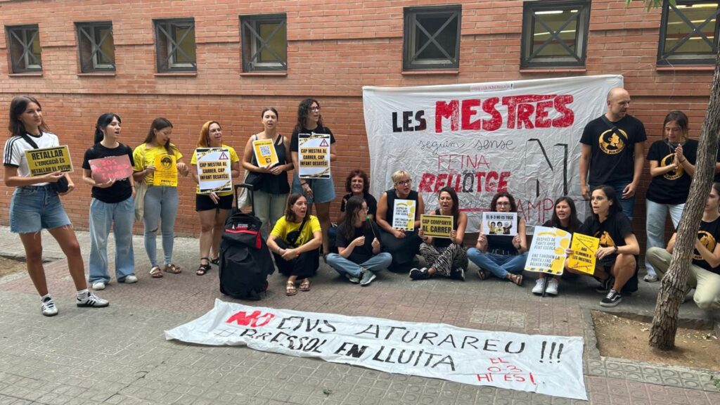 Acusen l'IMEB d'incomplir l'acord en el conflicte amb les mestres de les bressol | curs escolar, escoles bressol, protesta laboral, sindicats