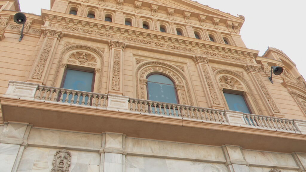 Fa&ccedil;ana Palau Marcet, antic cinemes Com&egrave;dia i futur Museu Thyssen