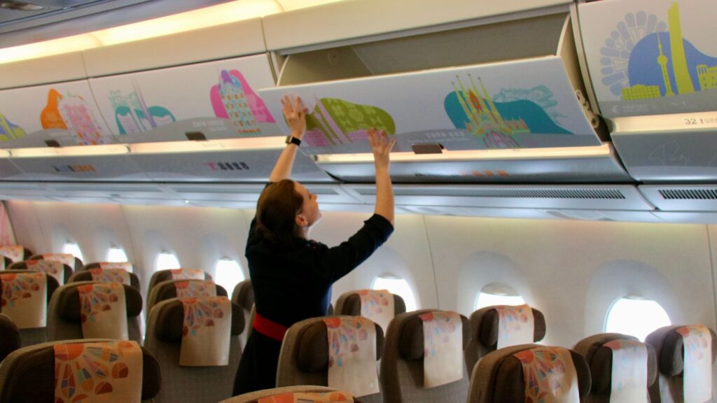 Airbus vol Barcelona Xangai