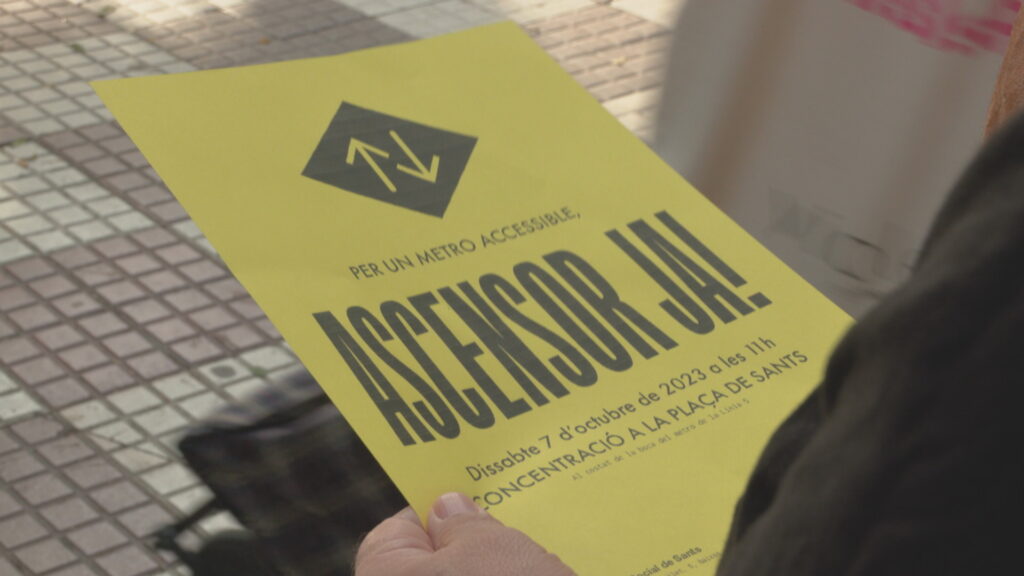 Les obres per fer accessible l'estació de Plaça de Sants de l'L5 començaran el 2026 | accessibilitat, metro, obres