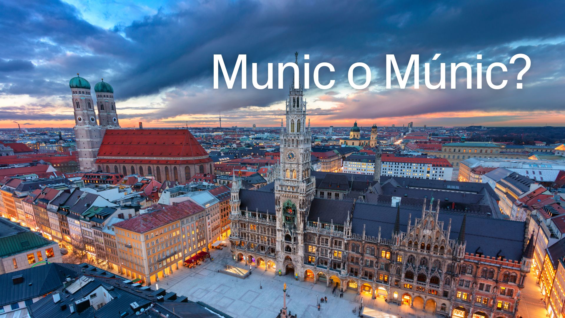 En català ja no és Xangai ni Munic, sinó Shanghai i Múnic. Per què? | català, llengua, Mots endiumenjats