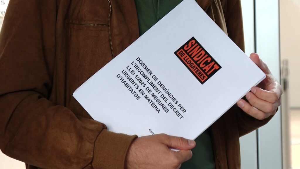 Denunciades 35 immobiliàries per publicar anuncis que incompleixen la regulació de lloguers | lloguer, mercat immobiliari, Sindicat de Llogaters