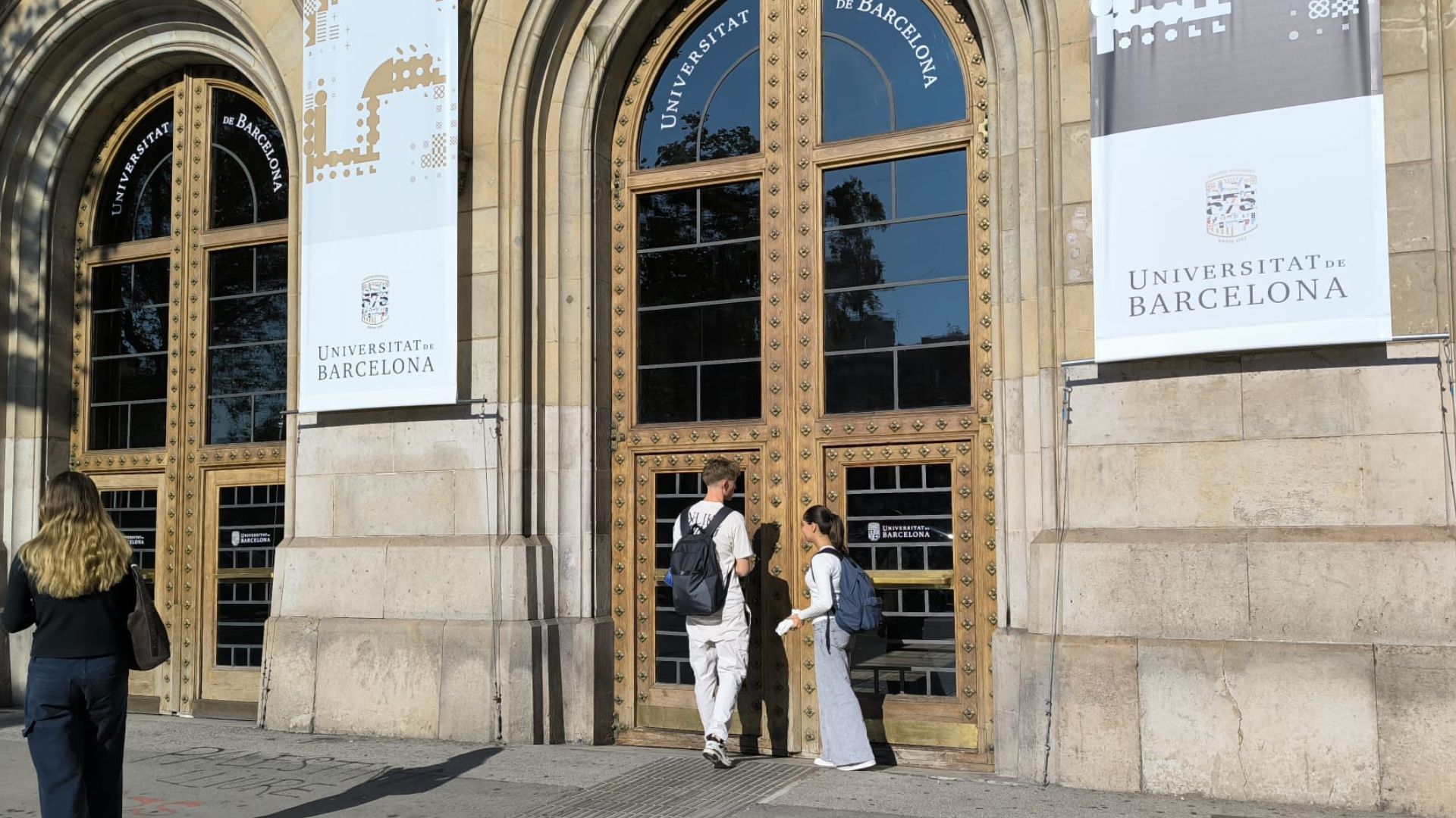 edifici UB vaga Palestina