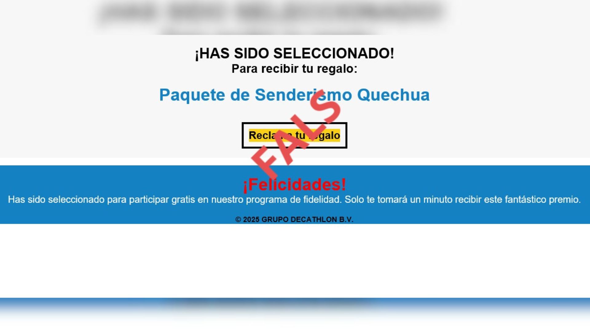 Alerta dels Mossos: Decathlon no et regala un lot de senderisme, algú et vol estafar | estafa, estafes, Mossos d'Esquadra