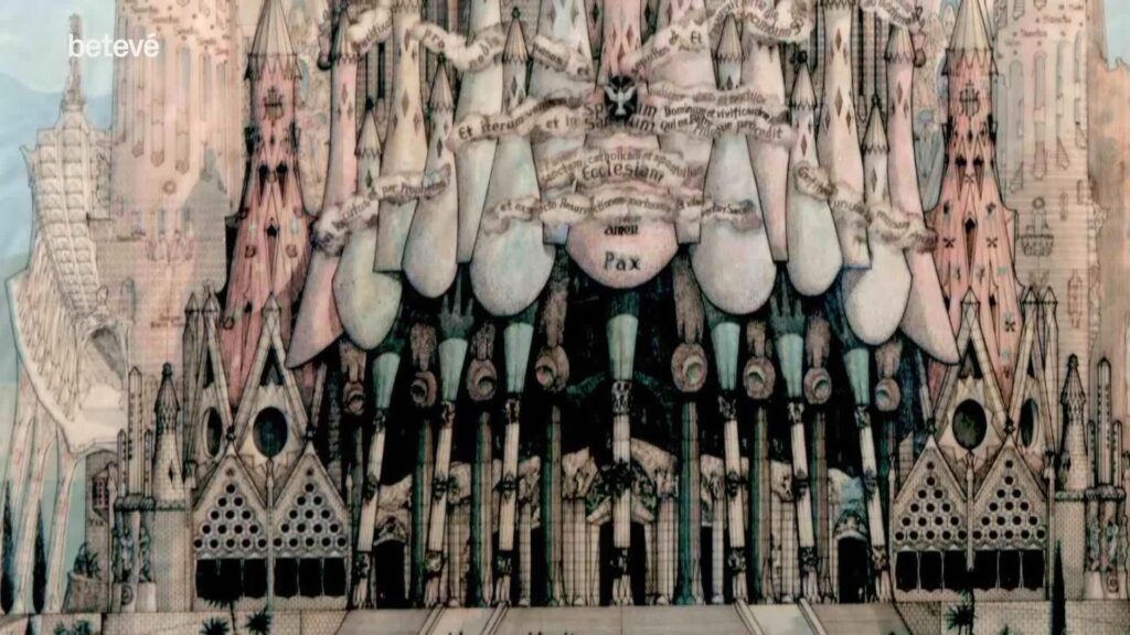 fa&ccedil;ana de la Gl&ograve;ria Sagrada Fam&iacute;lia