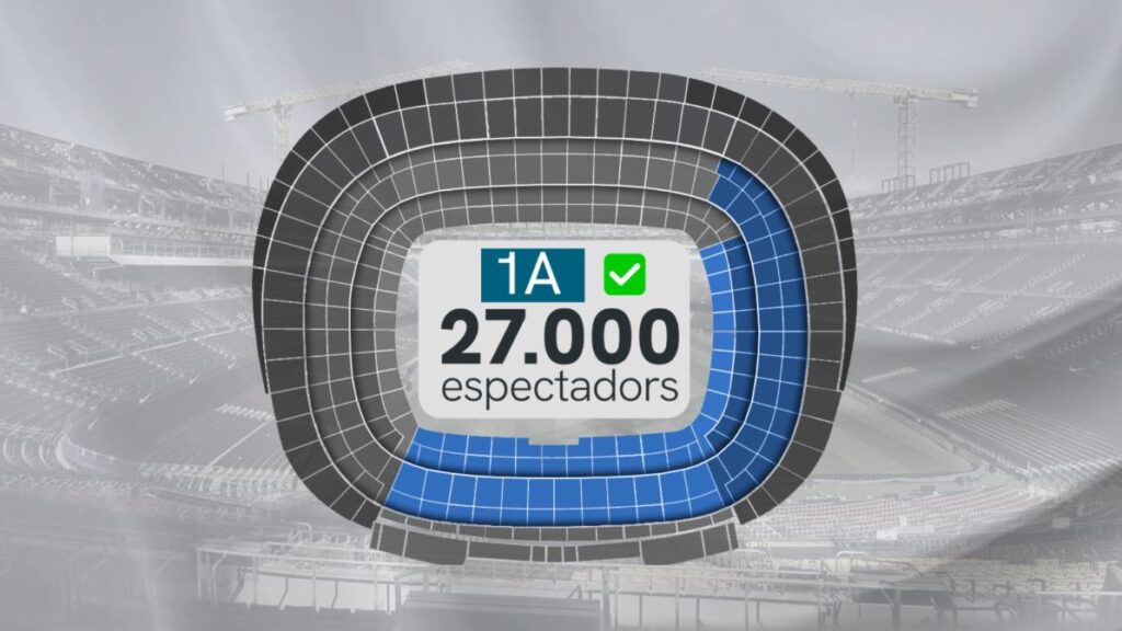 Fase 1A de la llicència de primera ocupació del Camp Nou