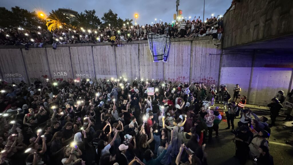 Protesta Gaza Barcelona