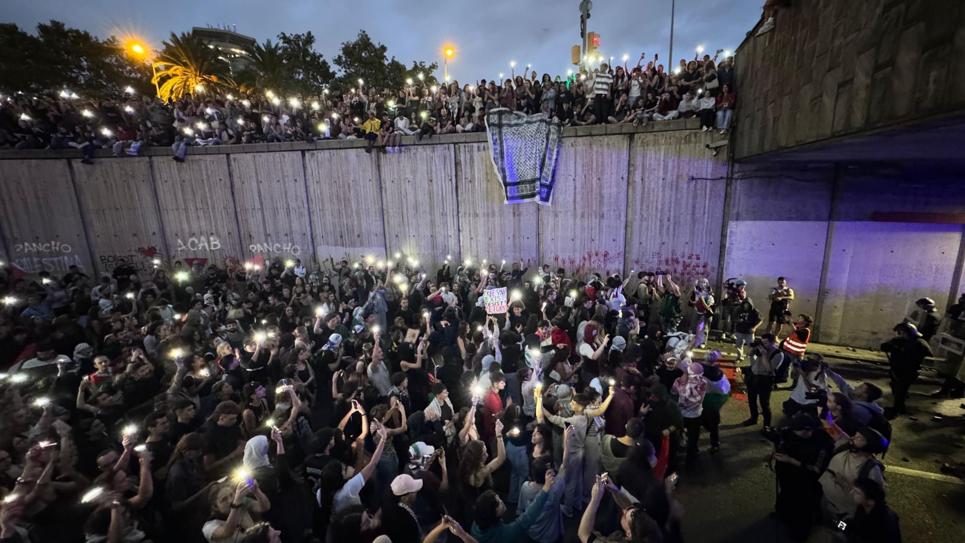Protesta Gaza Barcelona