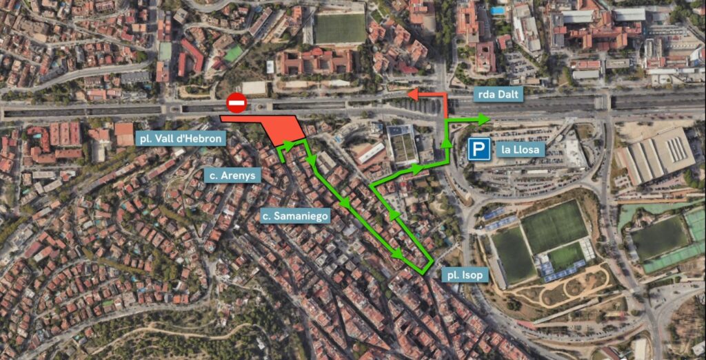 Una nova fase de les obres de la ronda de Dalt construirà sortides d'emergència a la banda mar | obres, ronda de Dalt, trànsit, transport públic