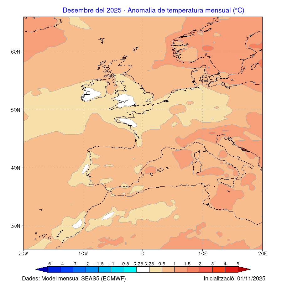 Hivern 2025-26: què en diuen els models estacionals? | calor, fred, hivern, neu, pluja