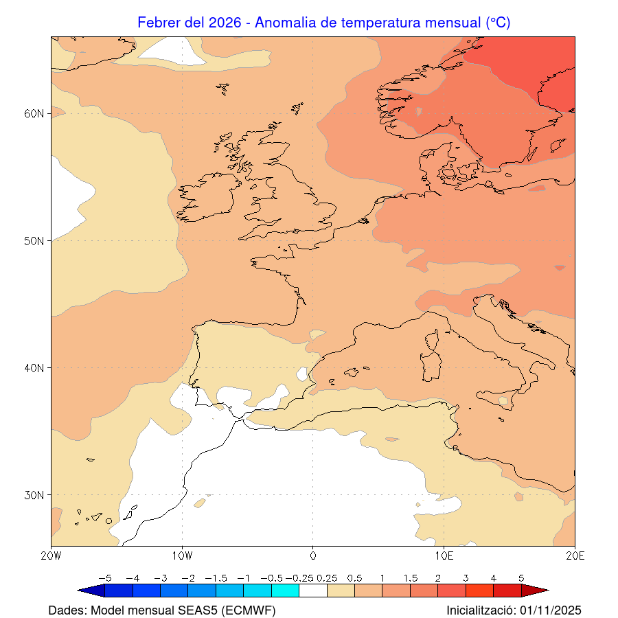 Hivern 2025-26: què en diuen els models estacionals? | calor, fred, hivern, neu, pluja