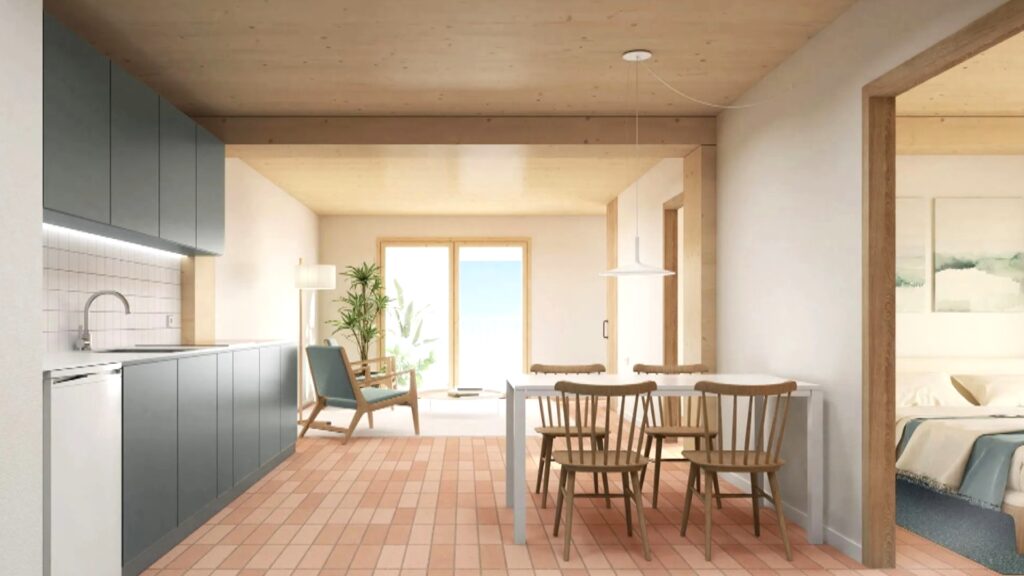 Vallcarca ultima la construcció de 24 habitatges cooperatius i sostenibles | Barris, cooperatives, habitatge públic