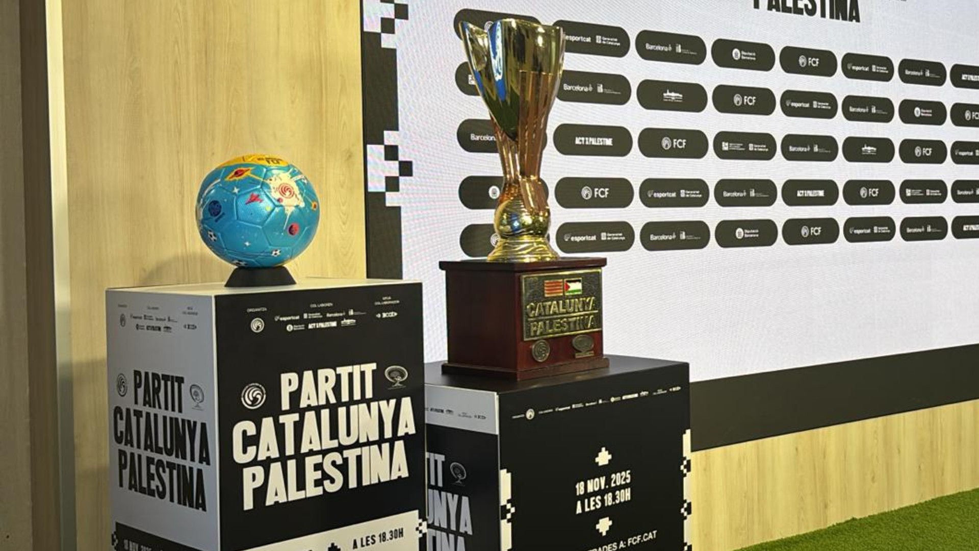 La llista de convocats del Catalunya-Palestina: quatre de l'Espanyol i un del Barça | selecció catalana