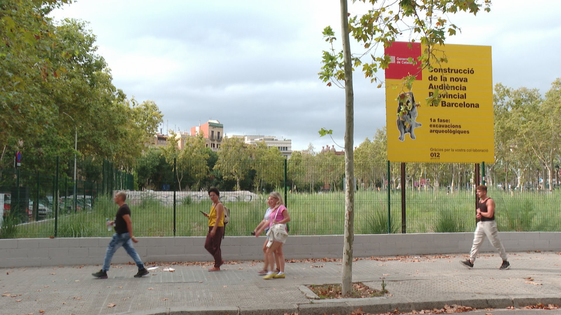 Justícia demana a l'Ajuntament la llicència per construir la nova Audiència Provincial de Barcelona | Audiència de Barcelona, Barris, Departament de Justícia, passeig de Lluís Companys, solars buits