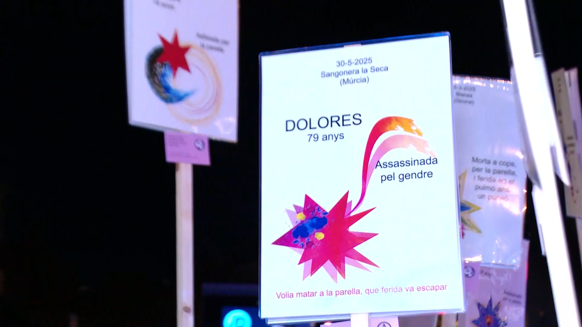 manifestaci&oacute; 25-N Barcelona cartells