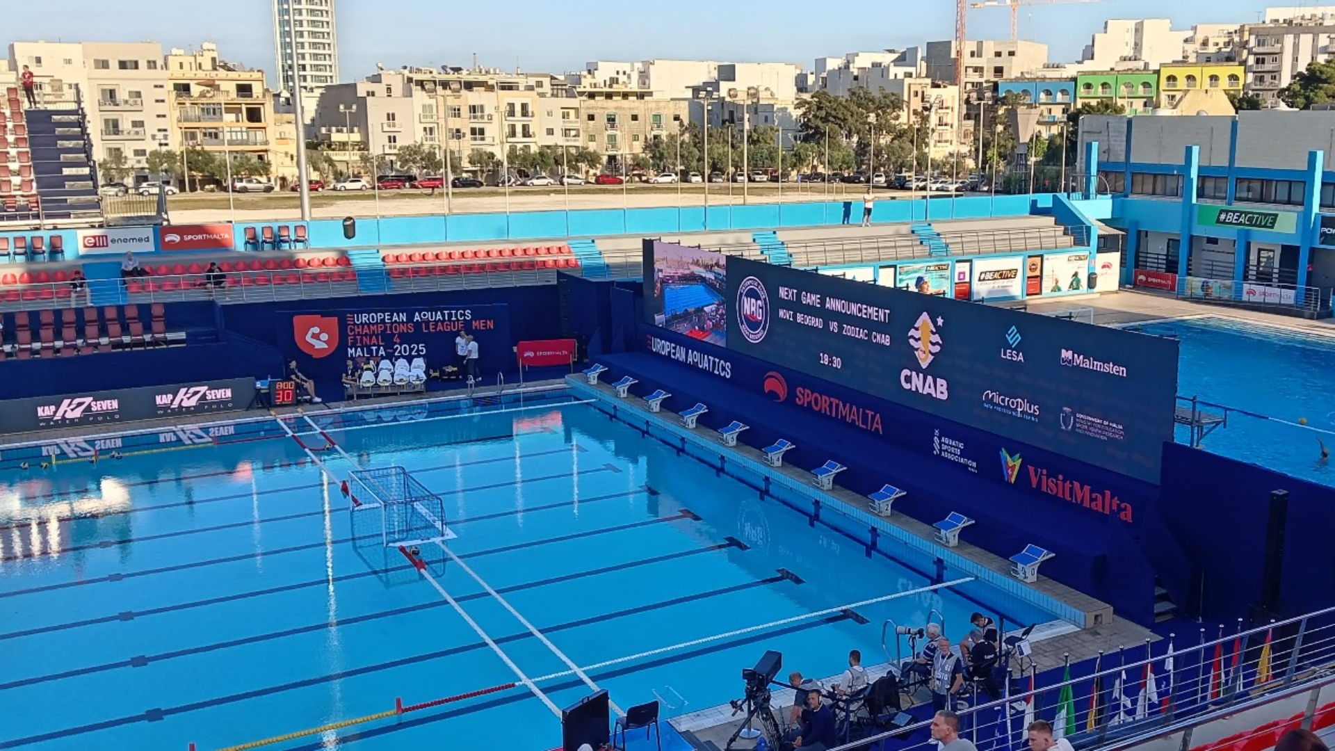 Final 4 Champions waterpolo a Malta, del 10 al 13 de juny 2026