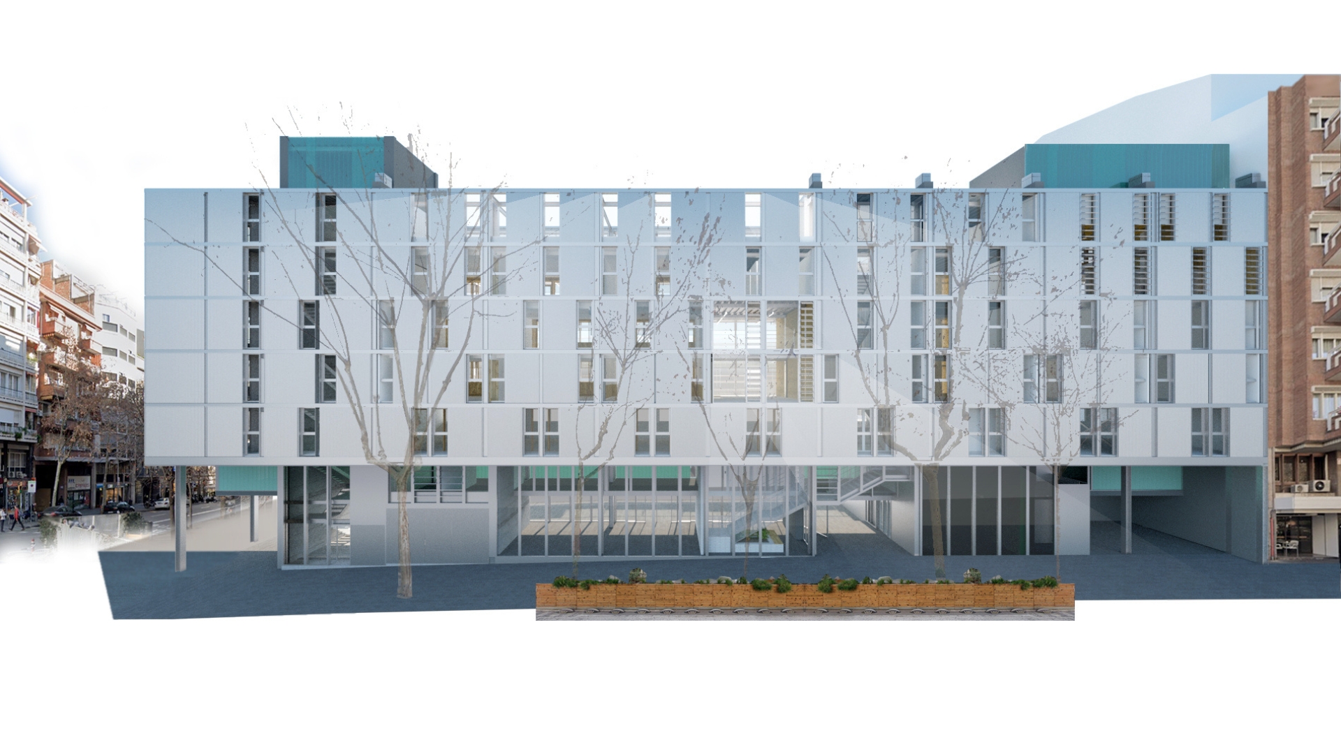 Comencen les obres del nou Institut Escola Mallorca, a l'edifici municipal de Londres, 56 | Ajuntament de Barcelona, Consorci d'Educació de Barcelona, Departament d'Educació, escoles, instituts