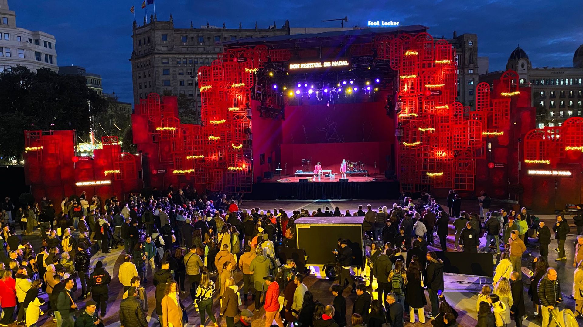 Festival Nadal plaça de Catalunya Barcelona 2024