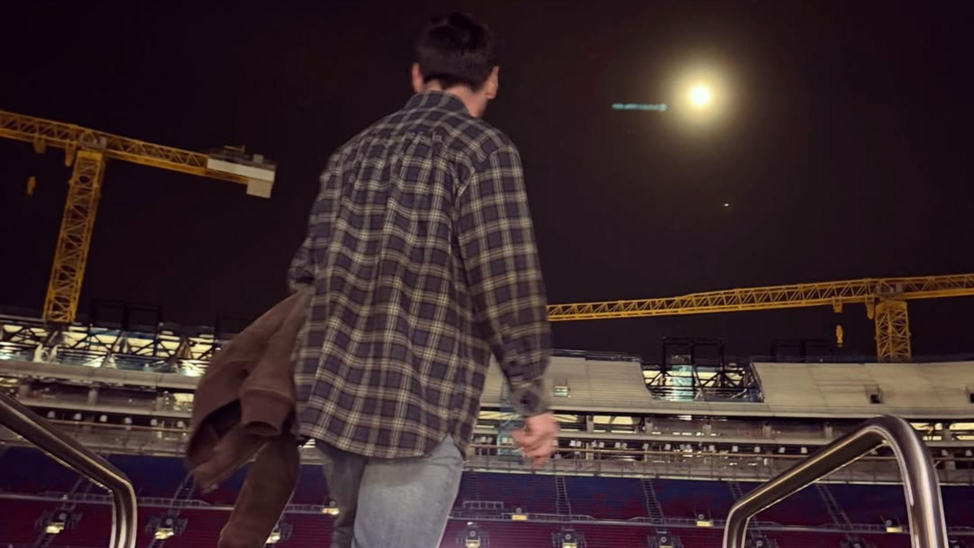 Leo Messi al camp Nou fora