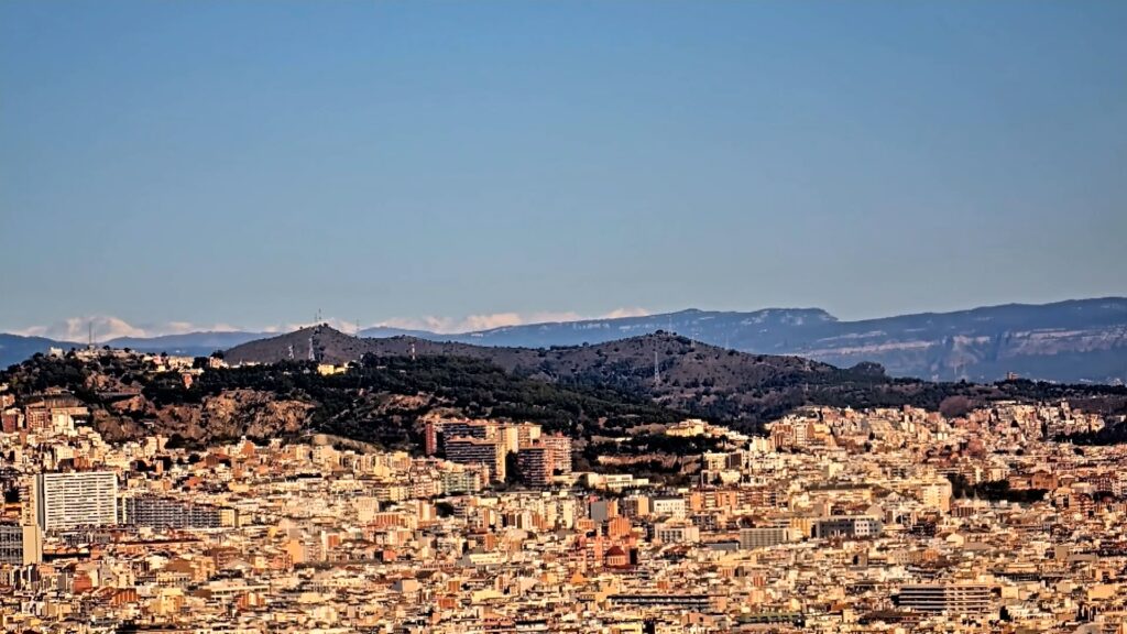 nieve Puigmal Montjuic noviembre 2025