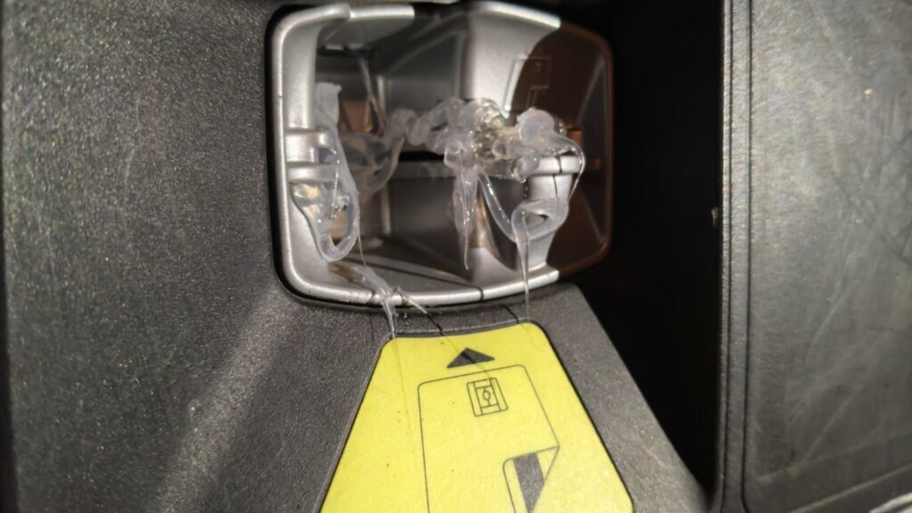 parquímetre vandalitzat Canyelles