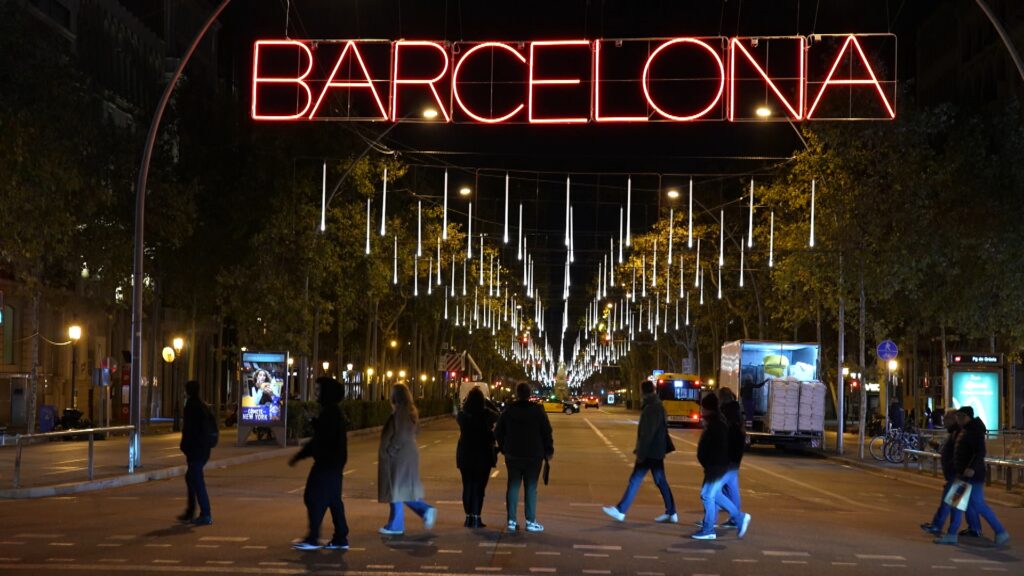 Llums Nadal Barcelona 2025 Gran Via