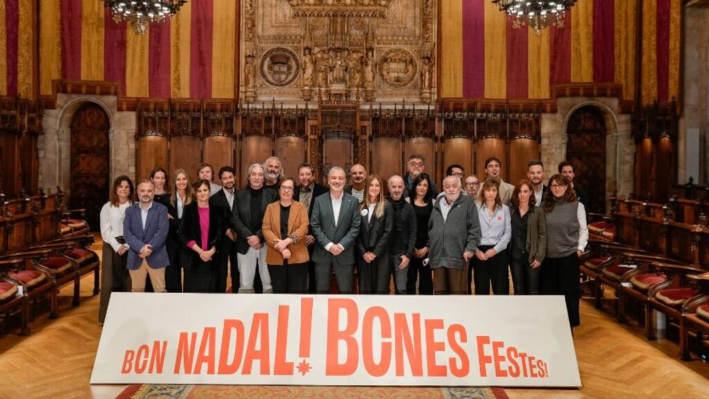 presentació programació Nadal 2025, Saló de Cent Ajuntament de Barcelona