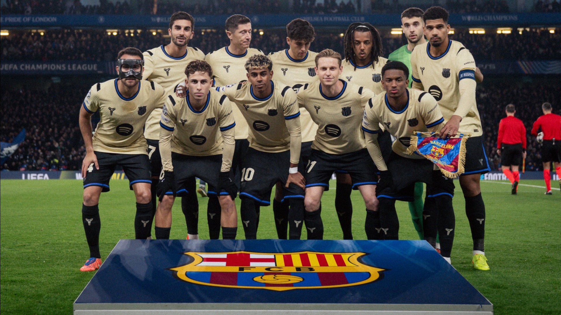 Onze titular Barça contra el Chelsea Champions opcions evitar play-off 2025-26